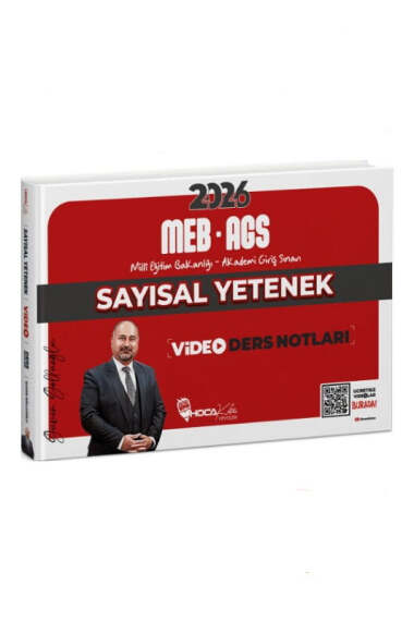 Hoca Kafası Yayınları 2026 MEB AGS Sayısal Yetenek Video Ders Notları - 1