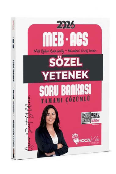 Hoca Kafası 2026 MEB-AGS Sözel Yetenek Soru Bankası - 1