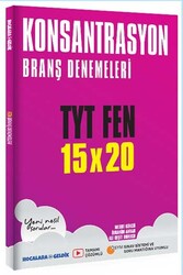 ​Hocalara Geldik TYT Fen Konsantrasyon 15×20 Branş Denemeleri - Hocalara Geldik