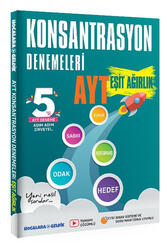 Hocalara Geldik AYT Konsantrasyon Denemeleri Eşit Ağırlık 5 li Tamamı Çözümlü - Hocalara Geldik