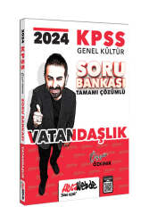 HocaWebde Yayınları 2024 KPSS Genel Kültür Vatandaşlık Tamamı Çözümlü Soru Bankası - Hocawebde Yayınları