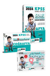 HocaWebde Yayınları 2024 KPSS Genel Kültür Coğrafya Full Set - Hocawebde Yayınları