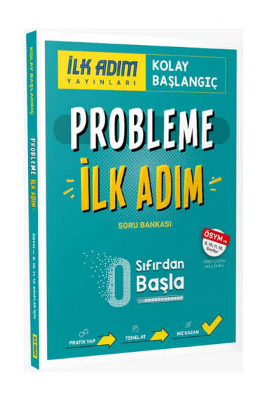 İlk Adım Yayınları 2025 Probleme İlk Adım Soru Bankası - 1