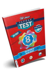 İlk Önce Yayınları 2025 8.Sınıf Din Kültürü ve Ahlak Bilgisi Yaprak Test - İlk Önce Yayıncılık