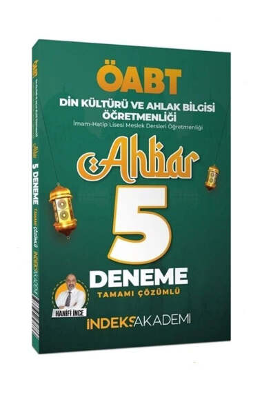 İndeks Akademi ÖABT Din Kültürü ve Ahlak Bilgisi Ahbar 5 Deneme Çözümlü - 1