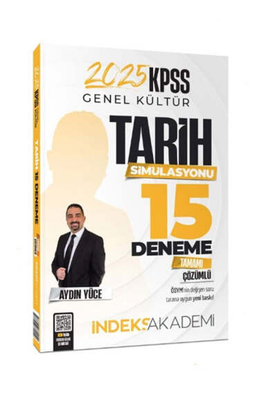 İndeks Akademi 2025 KPSS Tarih Simülasyonu 15 Deneme Çözümlü - 1