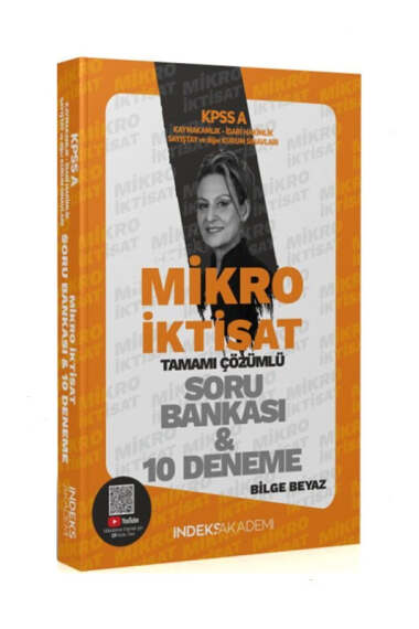 İndeks Akademi KPSS A Grubu Mikro İktisat Soru Bankası ve 10 Deneme Çözümlü - 1