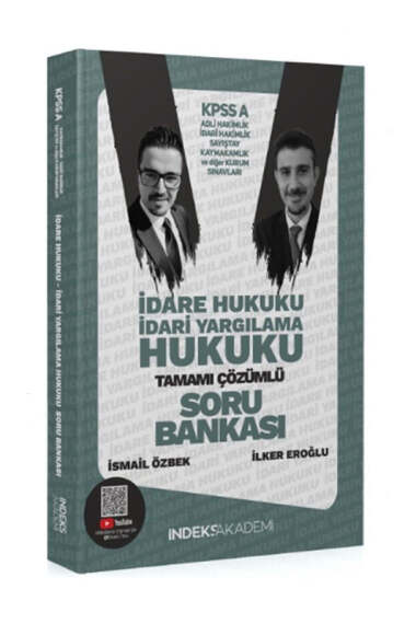 İndeks Akademi KPSS A Grubu İdare ve İdari Yargılama Hukuku Çözümlü Soru Bankası - 1