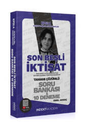İndeks Akademi KPSS A Grubu İktisat Son Beşli Soru Bankası ve 10 Deneme - İndeks Akademi
