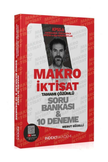 İndeks Akademi KPSS A Grubu Makro İktisat Soru Bankası ve 10 Deneme Çözümlü - 1