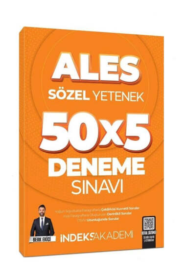 İndeks Akademi 2025 ALES Sözel Yetenek 5 Deneme - 1