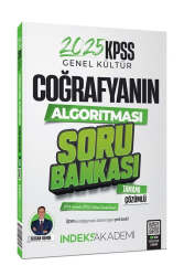 İndeks Akademi 2025 KPSS Coğrafyanın Algoritması Soru Bankası - İndeks Akademi