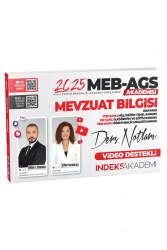 İndeks Akademi 2025 MEB-AGS Mevzuat Bilgisi Video Ders Notları - İndeks Akademi