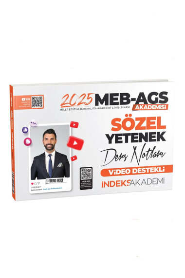 İndeks Akademi 2025 MEB-AGS Akademisi Sözel Yetenek Video Ders Notları - 1