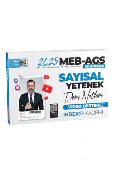 İndeks Akademi 2025 MEB-AGS Akademisi Sayısal Yetenek Video Ders Notları - 1