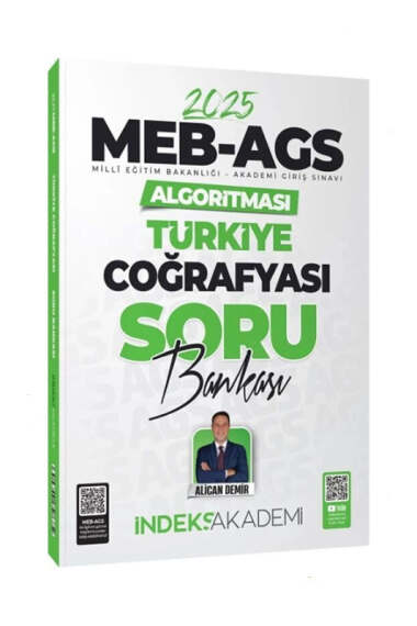 İndeks Akademi 2025 MEB AGS Algoritması Türkiye Coğrafyası Soru Bankası - 1