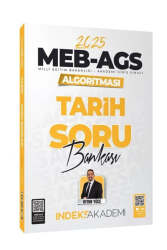İndeks Akademi 2025 MEB AGS Algoritması Tarih Soru Bankası - İndeks Akademi