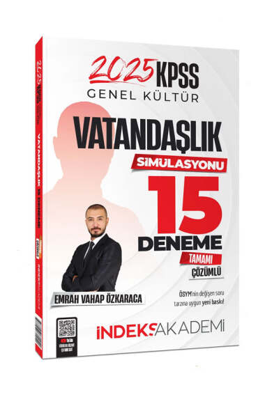 İndeks Akademi 2025 KPSS Vatandaşlık Simülasyonu 15 Deneme - 1