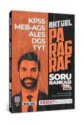 İndeks Akademi KPSS DGS ALES TYT Aktüel Paragraf Soru Bankası - İndeks Akademi