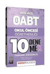 İndeks Akademi MEB-AGS ÖABT Okul Öncesi Öğretmenliği 10 DenemeX - İndeks Akademi