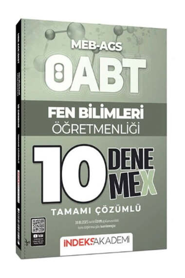 İndeks Akademi 2025 MEB-AGS ÖABT Fen Bilimleri Öğretmenliği 10 DenemeX - 1