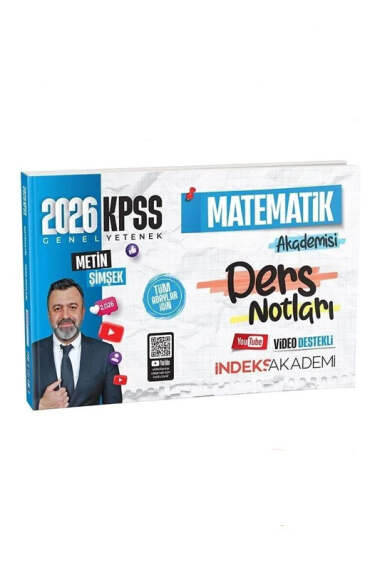 İndeks Akademi 2026 KPSS Matematik Akademisi Video Ders Notları - 1