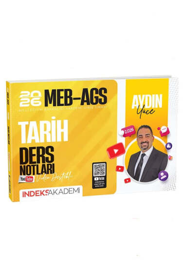 İndeks Akademi 2026 MEB-AGS Tarih Video Ders Notları - 1