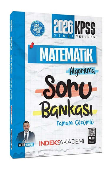 İndeks Akademi 2026 KPSS Matematik Algoritma Soru Bankası - 1