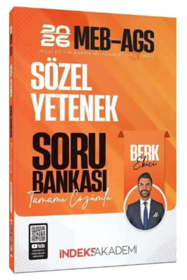 İndeks Akademi 2026 MEB AGS Sözel Yetenek Soru Bankası Çözümlü - 1