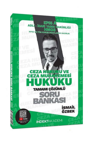 İndeks Akademi KPSS A Grubu Ceza Hukuku ve Ceza Muhakemesi Hukuku Soru Bankası Çözümlü - 1