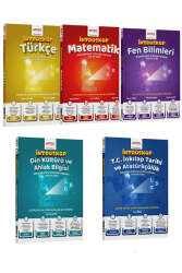 İntro Yayınları 8.Sınıf LGS Tüm Dersler İntroskop Soru Bankası Seti (5 Kitap) - İntro Yayınları