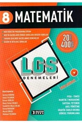 ​İşleyen Zeka Yayınları 8. Sınıf LGS Matematik Denemeleri - İşleyen Zeka Yayınları