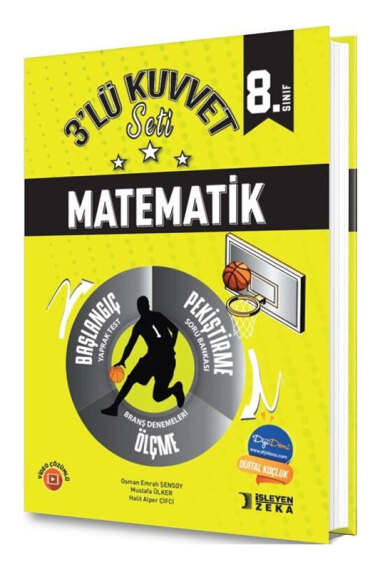 İşleyen Zeka Yayınları 2025 8.Sınıf Matematik 3lü Kuvvet Seti - 1