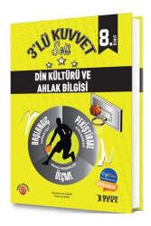 İşleyen Zeka Yayınları 2025 8.Sınıf Din Kültürü ve Ahlak Bilgisi 3lü Kuvvet Seti - İşleyen Zeka Yayınları