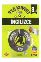 İşleyen Zeka Yayınları 2025 8.Sınıf İngilizce 3lü Kuvvet Seti - İşleyen Zeka Yayınları