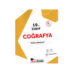 Kafadengi Yayınları 10. Sınıf Coğrafya Soru Bankası - Kafa Dengi Yayınları