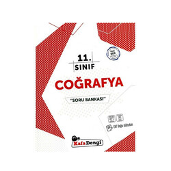 Kafadengi Yayınları 11. Sınıf Coğrafya Soru Bankası - Kafa Dengi Yayınları