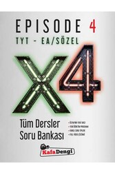 Kafa Dengi Yayınları TYT EA Sözel X4 Tüm Dersler Soru Bankası Episode 4 - Kafa Dengi Yayınları
