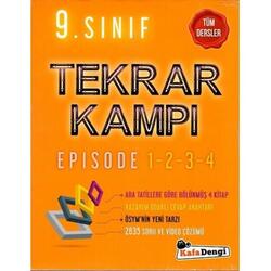 9. Sınıf Tüm Dersler Tekrar Kampı Kafa Dengi Yayınları - Kafa Dengi Yayınları