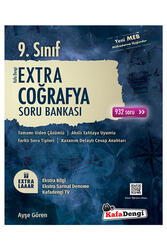 Kafa Dengi Yayınları 9. Sınıf Coğrafya Extra Soru Bankası - Kafa Dengi Yayınları