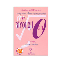 Karekök Yayınları AYT Hazırlık Biyoloji Sıfır - Karekök Yayınları