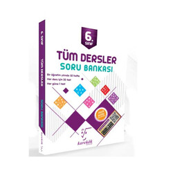 Karekök Yayınları 6. Sınıf Tüm Dersler Soru Bankası - Karekök Yayınları