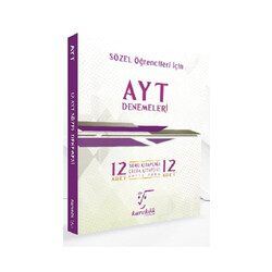 Karekök Yayınları AYT Sözel 12 li Denemeleri - Karekök Yayınları