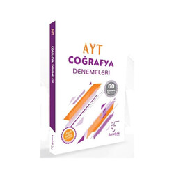 Karekök Yayınları AYT Coğrafya Çözümlü 60 Deneme - Karekök Yayınları