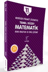 ​Karekök Yayınları 11. Sınıf Matematik Temel Düzey Konu Anlatımı ve Soru Çözümü - Karekök Yayınları
