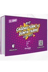 Karekök Yayınları AYT Çağdaş Türk ve Dünya Tarihi Cep Test - Karekök Yayınları