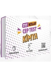 Karekök Yayınları TYT Kimya Kolay Cep Test - Karekök Yayınları