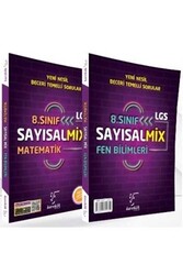 Karekök Yayınları 8. Sınıf LGS SayısalMix Matematik ve Fen Bilimleri - Karekök Yayınları