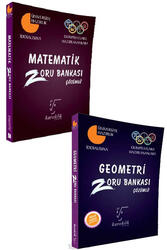 Karekök Yayınları Matematik ve Geometri Çözümlü Zoru Bankası Seti - Karekök Yayınları