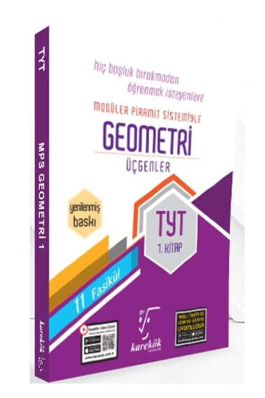 Karekök Yayınları 2025 TYT Geometri Üçgenler 1. Kitap MPS 11 Fasikül - 1